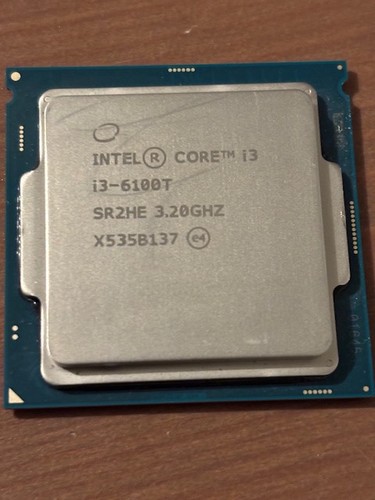 Intel core 6100t processeur - core, i3-6100t
