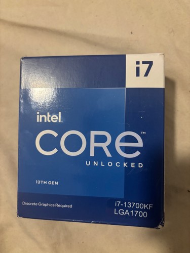 Intel core 13700k - core, i7-13700k