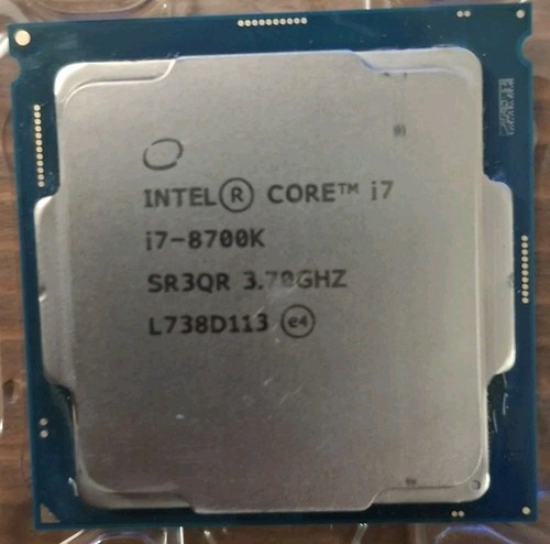 Processeur intel core 8700k - processeur, i7-8700k